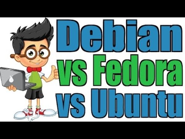 debian fedora ubuntu server distros