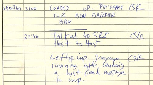 arpanet log