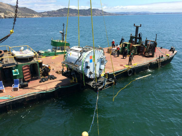 submerging data center