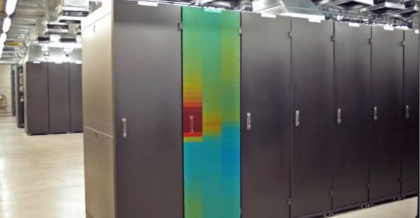 robot monitors data cooling