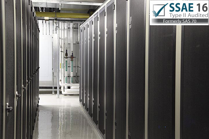 SSAE 16 Data Center SSAE 16 type II compliant data center