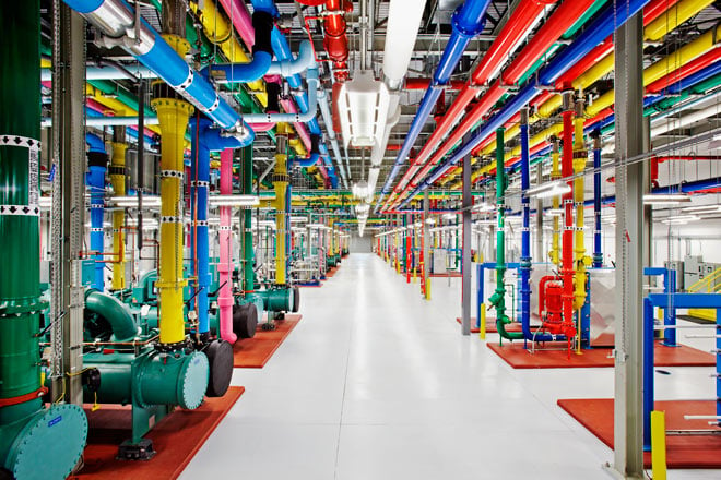 google unlocks data center