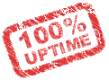 100% up-time