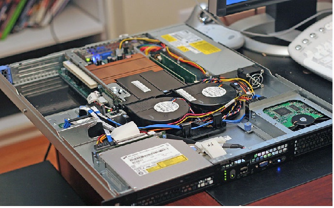 inside of a dedicated server