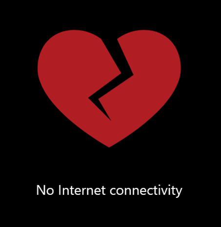 internet connection error