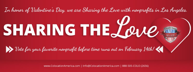 sharing the love nonprofit campaign