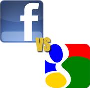 facebook vs google logo