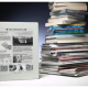 Books in a pile