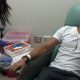 shawn gives blood