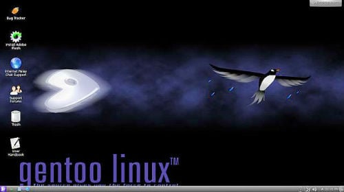 gentoo web server