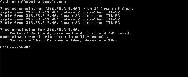 ping traceroute