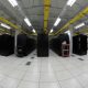 inside a cool data center