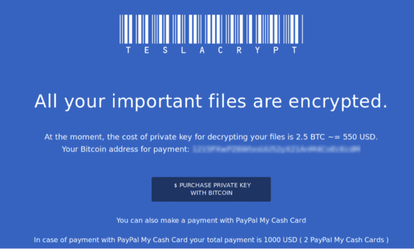 ransomware locked