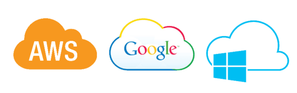 azure aws google cloud platforms