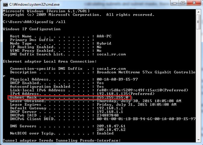 ip address range