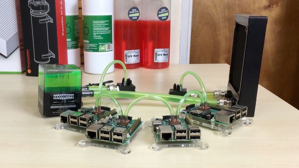 Raspberry Pi 3 cluster