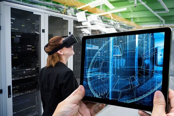 augmented reality data center