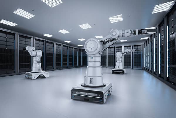 robots in a data center