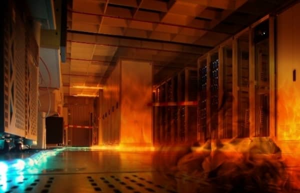 data center fire