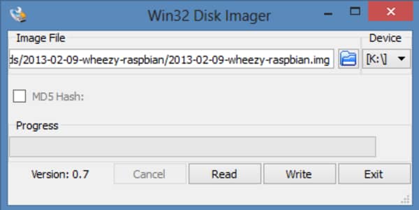 Win32 Disk Imager