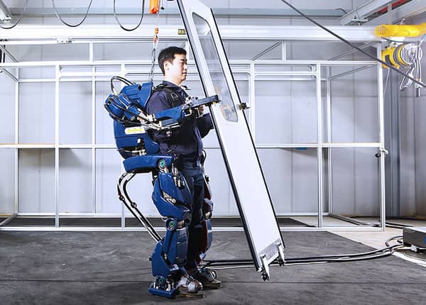 robotic exoskeleton suit